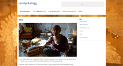 Desktop Screenshot of carolynkellogg.com